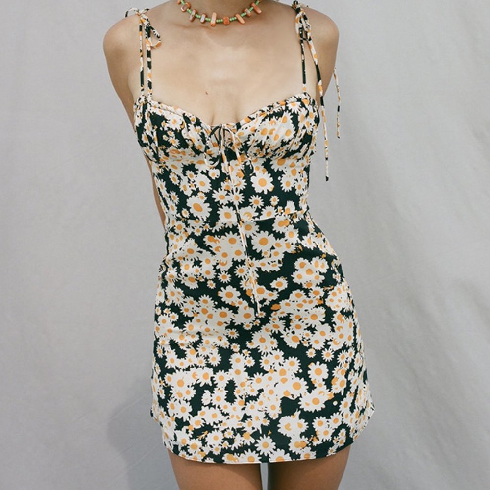 REALISATION PAR DEVON MINI DRESS SIZE SMALL